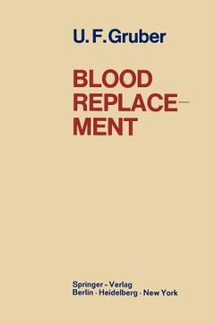 portada blood replacement (en Inglés)