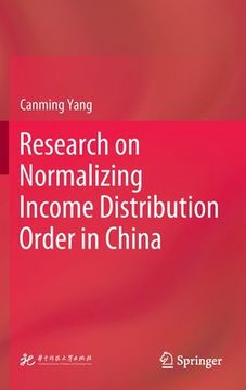 portada Research on Normalizing Income Distribution Order in China (in English)