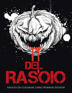portada Del Rasoio: Adulto da Colorare Libro Horror Edition (en Italiano)