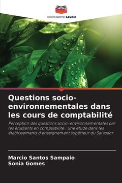 portada Questions socio-environnementales dans les cours de comptabilité (en Francés)