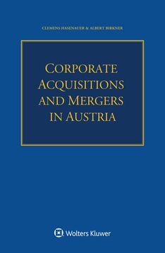 portada Corporate Acquisitions and Mergers in Austria (en Inglés)