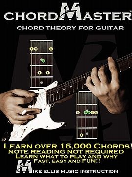 portada chordmaster chord theory for guitar (en Inglés)