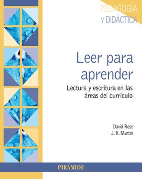 portada Leer Para Aprender: Lectura y Escritura en las Áreas del Currículo (in Spanish)