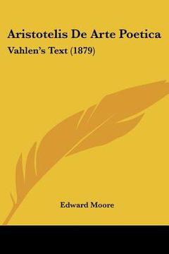 portada aristotelis de arte poetica: vahlen's text (1879) (en Inglés)