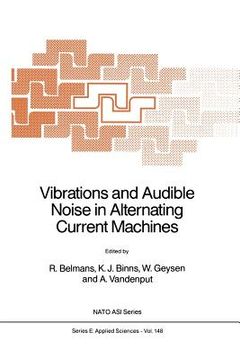 portada Vibrations and Audible Noise in Alternating Current Machines (en Inglés)