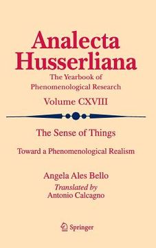 portada The Sense of Things: Toward a Phenomenological Realism