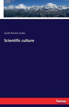 portada Scientific culture (en Inglés)