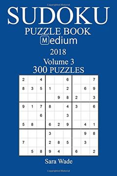 portada 300 Medium Sudoku Puzzle Book - 2018