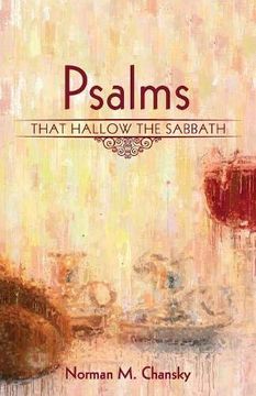 portada Psalms That Hallow the Sabbath (en Inglés)