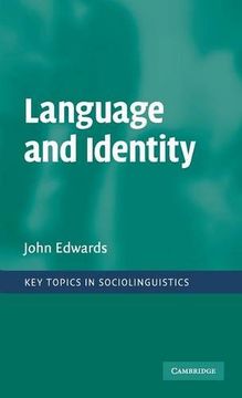 portada Language and Identity: An Introduction (Key Topics in Sociolinguistics) (en Inglés)