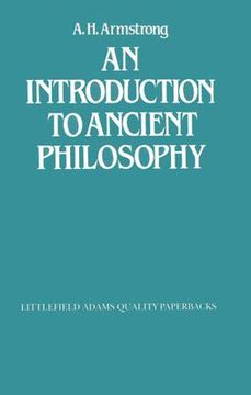 portada an introduction to ancient philosophy (en Inglés)