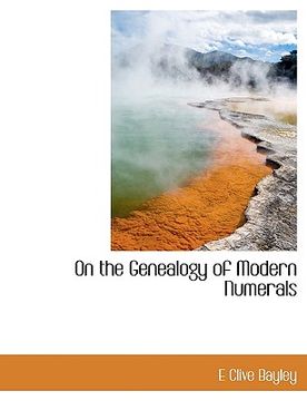 portada on the genealogy of modern numerals