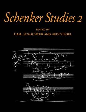 portada Schenker Studies 2 (Cambridge Composer Studies) 