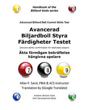 portada Avancerad Biljardboll Styra Färdigheter Testet: Äkta förmågan bekräftelse hängivna spelare (in Swedish)