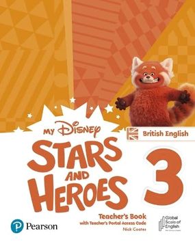 portada My Disney Stars and Heroes British Edition Level 3 Teacher's Book With Ebooks and Digital Resources (Friends and Heroes) (in English)
