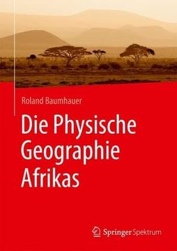 portada Die Physische Geographie Afrikas (en Alemán)