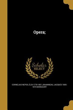 portada Opera; (en Latin)