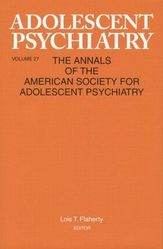 portada Adolescent Psychiatry, V. 27: Annals of the American Society for Adolescent Psychiatry