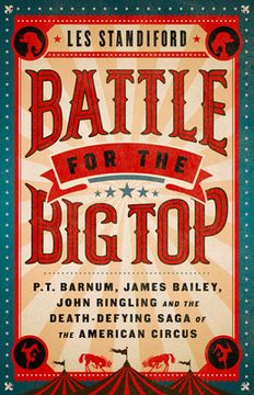 portada Battle for the big Top: P. To Barnum, James Bailey, John Ringling, and the Death-Defying Saga of the American Circus (en Inglés)