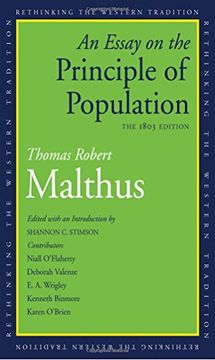 portada Essay on the Principle of Population (Rethinking the Western Tradition)