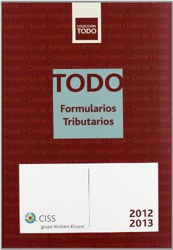 portada Todo Formularios Tributarios 2012 - 2013