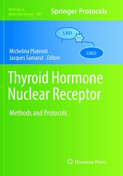 portada Thyroid Hormone Nuclear Receptor: Methods and Protocols (en Inglés)