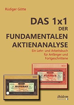 portada Das 1x1 der Fundamentalen Aktienanalyse. Ein Lehr- und Arbeitsbuch für Anfänger und Fortgeschrittene: Volume 2 (en Alemán)