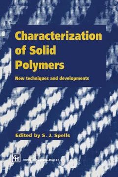 portada Characterization of Solid Polymers: New Techniques and Developments (en Inglés)