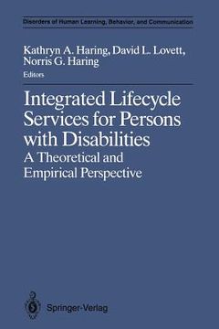 portada integrated lifecycle services for persons with disabilities: a theoretical and empirical perspective