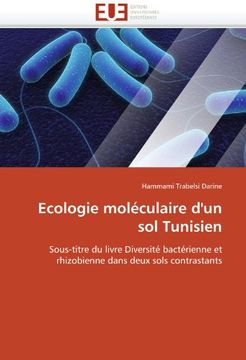 portada Ecologie moléculaire d'un sol Tunisien