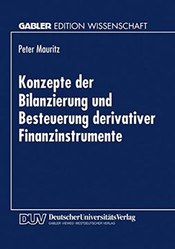 portada Konzepte der Bilanzierung und Besteuerung Derivativer Finanzinstrumente (en Alemán)
