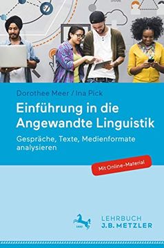 portada Einführung in Die Angewandte Linguistik: Gespräche, Texte, Medienformate Analysieren (in German)