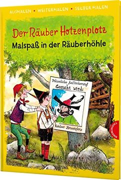portada Der Räuber Hotzenplotz. Malspaß in der Räuberhöhle (Ausmalen, Weitermalen, Selber Malen) (in German)