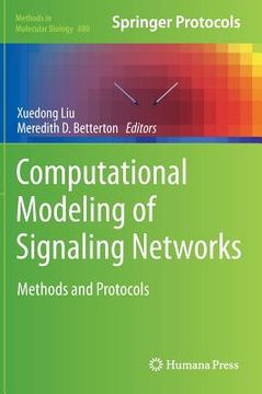 portada computational modeling of signaling networks (en Inglés)