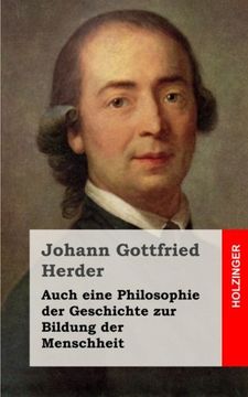 portada Auch eine Philosophie der Geschichte zur Bildung der Menschheit (German Edition)
