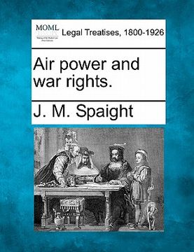 portada air power and war rights. (en Inglés)