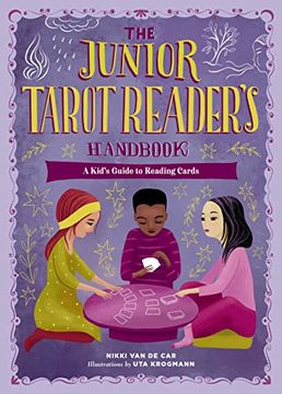 portada The Junior Tarot Reader's Handbook: A Kid's Guide to Reading Cards (The Junior Handbook Series) (en Inglés)