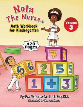 portada Nola The Nurse® Math Workbook for Kindergarten Vol. 3