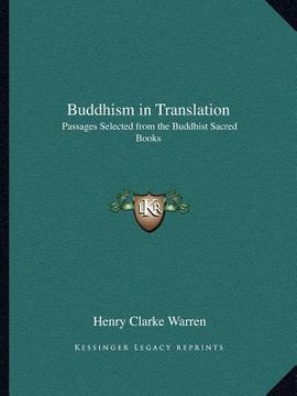 portada buddhism in translation: passages selected from the buddhist sacred books (en Inglés)