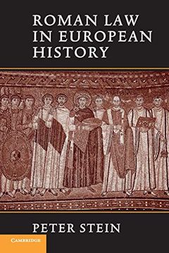 portada Roman law in European History (en Inglés)