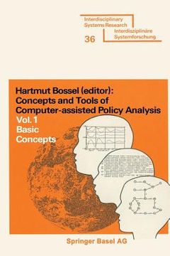 portada concepts and tools of computer-assisted policy analysis vol. 1: basic concepts (en Inglés)