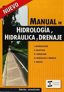 portada Manual de Hidrologia , Hidraulica y Drenaje