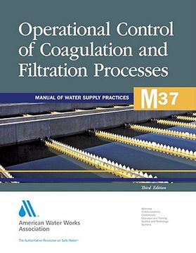 portada operational control of coagulation and filtration processes, manual m37
