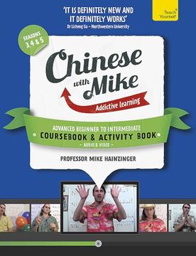 portada Learn Chinese with Mike Advanced Beginner to Intermediate Coursebook and Activity Book Pack Seasons 3, 4 & 5