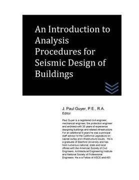 portada An Introduction to Analysis Procedures for Seismic Design of Buildings (en Inglés)