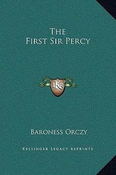 portada the first sir percy (en Inglés)