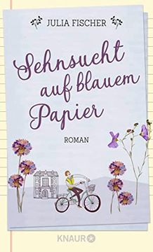 portada Sehnsucht auf Blauem Papier: Roman (in German)