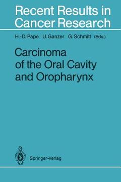 portada carcinoma of the oral cavity and oropharynx (en Inglés)