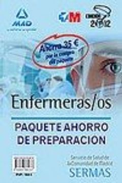 portada Enfermeras-Os, Servicio de Salud, Comunidad de Madrid Temario vol 4