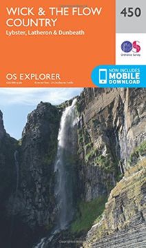 portada Wick and the Flow Country (OS Explorer Active Map)